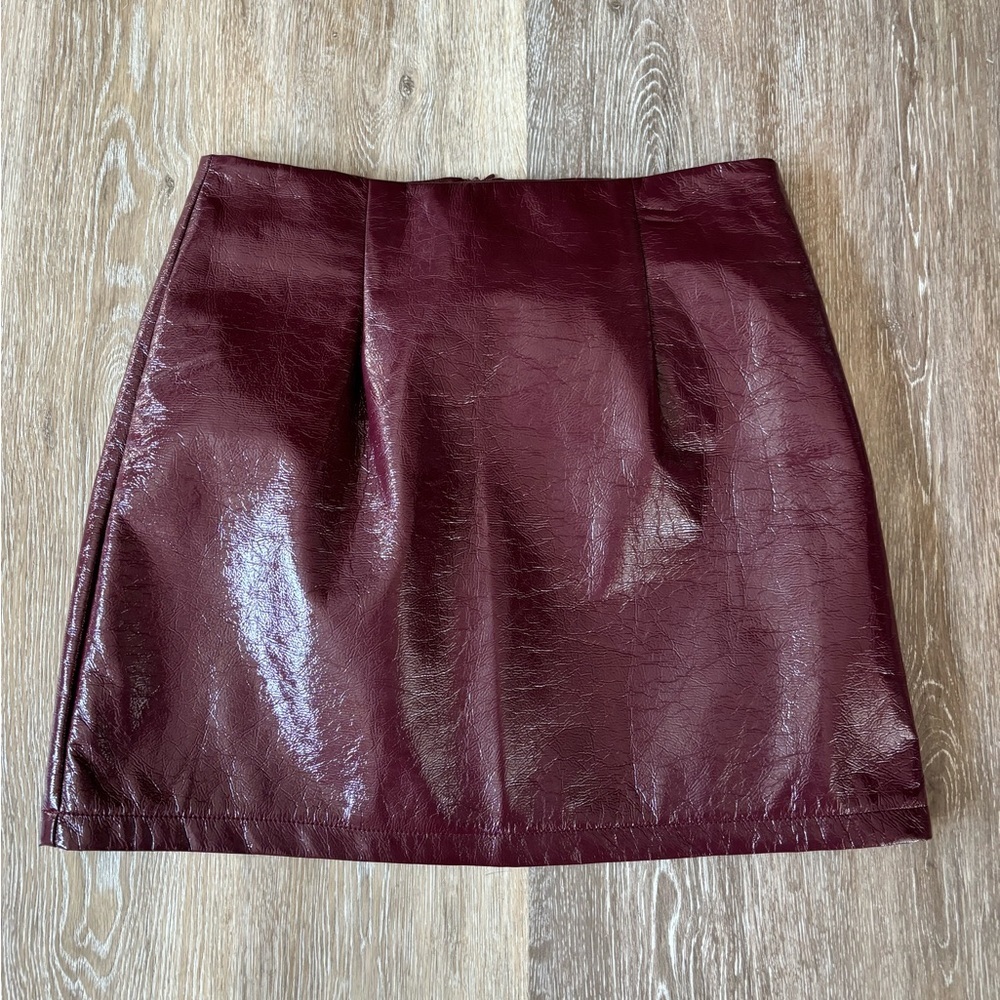 Lulu’s Pleather skirt